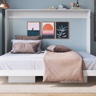 Cama Articulável Horizontal  Casal 140 Dallas Branco - Art In