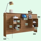 Cama Articulavel Horizontal Solteiro C/ Estacao De Trabalho 9