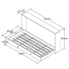 Cama Articulável Solteiro Sun Art In Moveis Branco