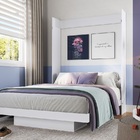 Cama Articulável Vertical Casal 140 Vancouver Branco - Art In