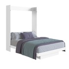 Cama Articulável Vertical Casal 140 Vancouver Branco - Art In