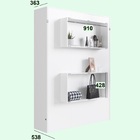 Cama Articulável Vertical Casal 140 Vancouver Branco - Art In