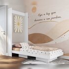 Cama Articulável Vertical Solteiro Vancouver Branco
