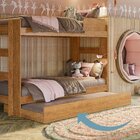 Cama Auxiliar 100% Mdf Solteiro 23cmx188cmx88cm Ypê