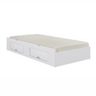 Cama Auxiliar 2 Gavetas Premium Branco