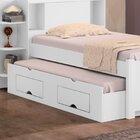 Cama Auxiliar 2 Gavetas Premium Branco