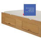Cama Auxiliar 2 Gavetas Premium Cinamomo