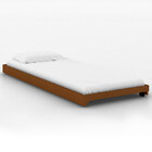 Cama Auxiliar 80-móveis Beline - Imbuia