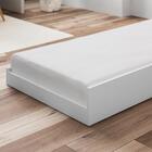 Cama Auxiliar De Solteiro Branca Dani Framar