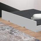 Cama Auxiliar De Solteiro Branca Valen Móveis