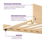 Cama Auxiliar Infantil Em Madeira Maciça Prime Casatema Madei