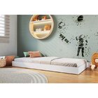 Cama Auxiliar Infantil Solteiro Yuma Branco