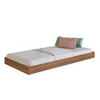 Cama Auxiliar Infantil Solteiro Yuma Nogal