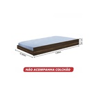 Cama Auxiliar Madri Geval Café 24x90x189