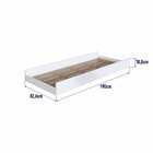 Cama Auxiliar Para Beliche Infantil Branco