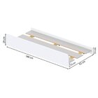 Cama Auxiliar Petit Casatema Madeiraoriginals Branco/mel