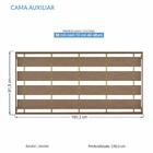 Cama Auxiliar Plus - Pr Móveis