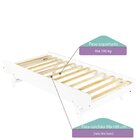 Cama Auxiliar Prime Lift Com Pés Retráteis Casatema Madeiraor