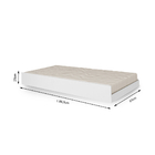 Cama Auxiliar Rubi Branco