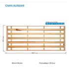 Cama Auxiliar Santos Andirá Branco