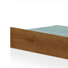 Cama Auxiliar Solteiro 100% Mdp Eleganza Jequitiba