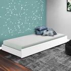 Cama Auxiliar Solteiro Branca Divaloto Branco