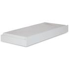 Cama Auxiliar Solteiro Branco - Santos Andirá