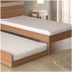 Cama Auxiliar Solteiro Cm8008 Amêndoa