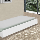 Cama Auxiliar Solteiro Divaloto Branca