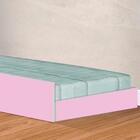 Cama Auxiliar Solteiro Eleganza