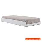 Cama Auxiliar Solteiro Elite Branca
