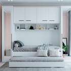 Cama Auxiliar Solteiro Elite Branca