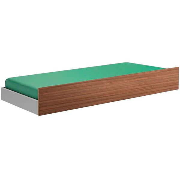 Cama Auxiliar Solteiro Infanto Juvenil Mdp Clara Branco/amade