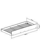 Cama Auxiliar Solteiro Mdf Ii Cimol