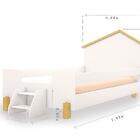 Cama Ayla Solteiro Branco/mel Divaloto