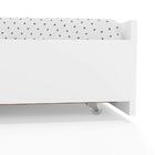 Cama Babá Amore Reversível Com Gavetão/cama Auxiliar Branco A