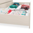 Cama Babá Amore Reversível Com Gavetão/cama Auxiliar - Off Wh
