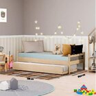 Cama Babá Com Cama Auxiliar Reversível Casatema Madeiraorigin