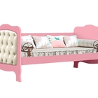 Cama Baba Imperial New Rosa Com Capitonê Bege - Planet Baby