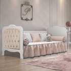 Cama Babá Império Branca E Capitonê