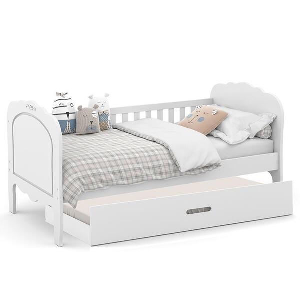 Cama Babá Provence New Com Auxiliar E 2 Colchões Supreme D20