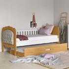 Cama Babá Provence New Com Capitonê E Auxiliar - Matic Móveis