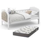 Cama Babá Provence New Com Capitonê E Colchão Light D33 - Mat