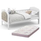 Cama Babá Provence New Com Capitonê E Colchão Physical D20 -