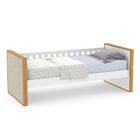 Cama Babá Tutto New Com Capitonê, Auxiliar E 2 Colchões Physi