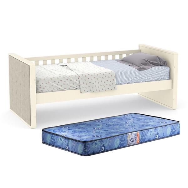 Cama Babá Tutto New Com Capitonê E Colchão Supreme D20 - Mati