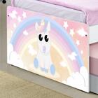 Cama Baby Unicórnio Com Auxiliar E Colchões