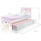 Cama Baby Unicórnio Com Auxiliar E Colchões