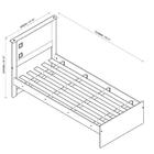 Cama Barcelona Solt, Nature C/ Aux, E 02 Colchões - Tebarrot