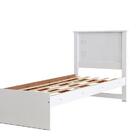 Cama Barcelona Solteiro Branco/preto - Tebarrot